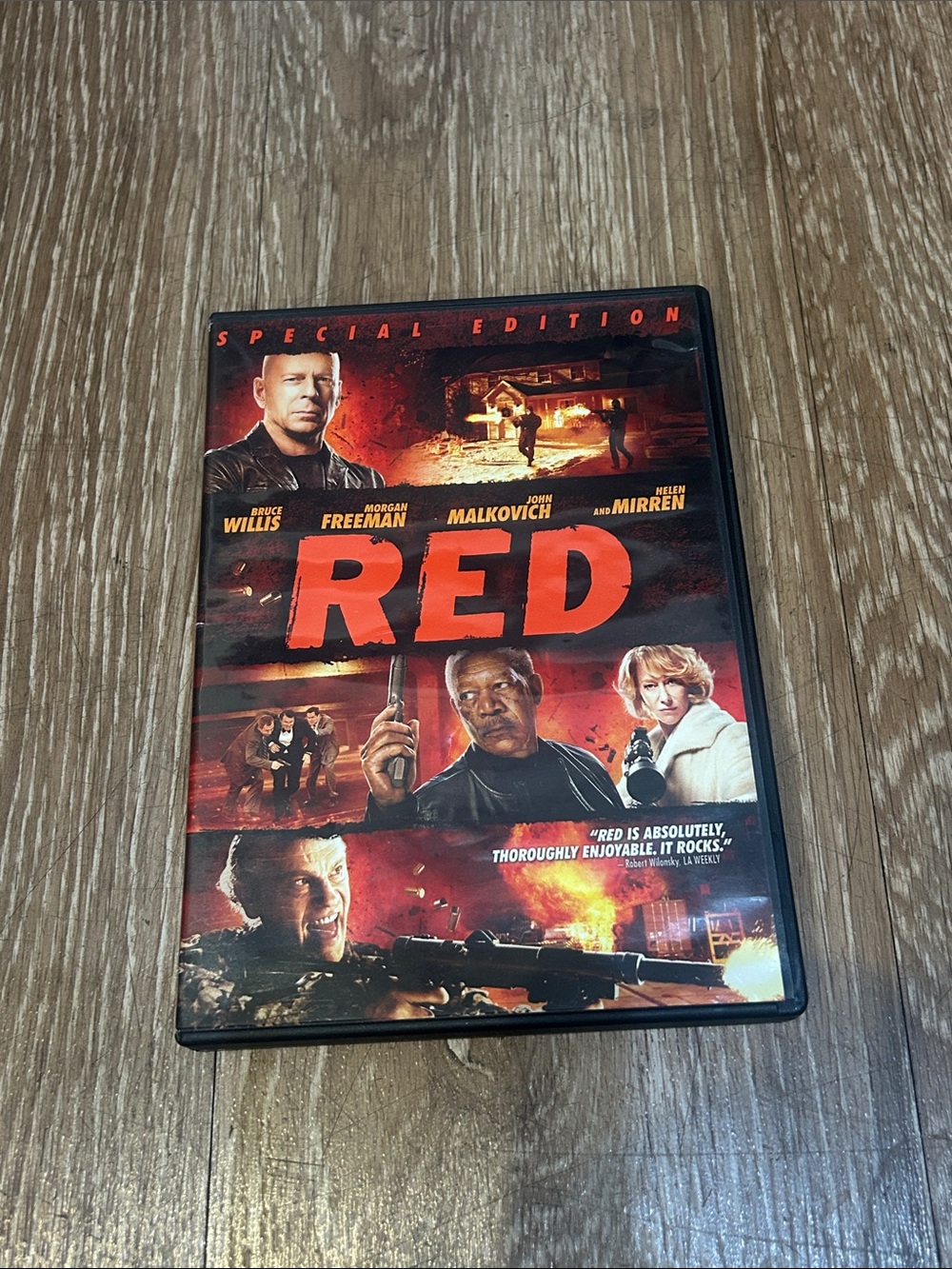 RED Special Edition DVD - Red Cover